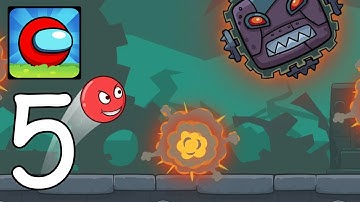 Bounce Ball 7 : Red Bounce Ball Adventure‏ Gameplay Walkthrough - Part 5 (Android,IOS)