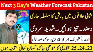 Tonight & Next 3 Day Weather | Next 24 Hours Weather Forecast | Pakistan Weather | New Rain Spell