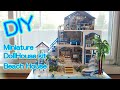 【DIY】How to Miniature Dollhouse Kit | Romantic Aegean-Beach House | #7