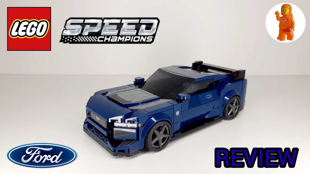 LEGO Speed Champions Ford Mustang Dark Horse 76920 review - YouTube