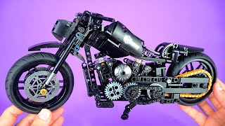 Making An Amazing Lego Motorcycle
