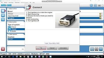 Peugeot 308 - reset counter for additive level