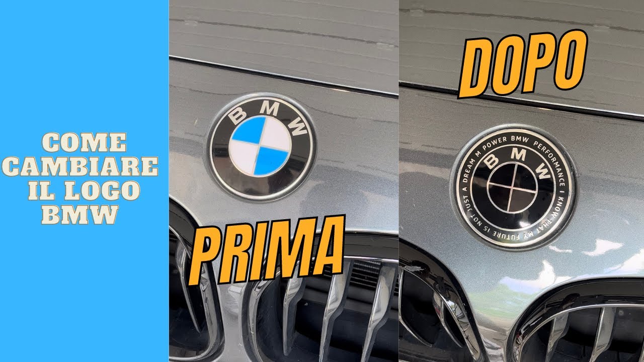 SOSTITUZIONE LOGO/STEMMA BMW - TUTORIAL #bmw #colomotors 