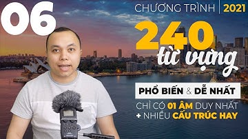 [Bài 6] 240 từ dễ thuộc nhất trong tiếng Anh (Chỉ 1 âm) - Kèm nhiều ví dụ có cấu trúc hay