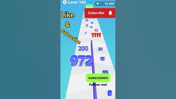 Number Master Run And Merge 3D Android IOS Gameplay 9 #shorts #shortsfeed #iosgames #androidgames