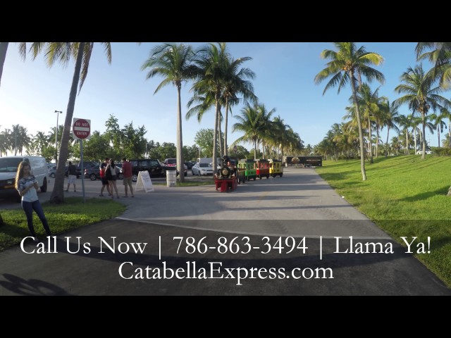 Catabella Express Trackless Party Train | Miami | Broward | Palm Beach