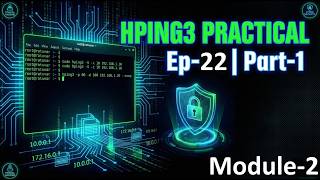 HPING3 Tool Full Part-1 Tutorial in Hindi | Powerful Cybersecurity Attack & Testing Tool