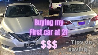 Buying my first car at 21 ( Tips on saving for a car )