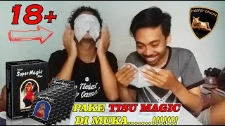 EXPERIMENT! Tisu Magic Dipake di Muka.. Kayak Gimana Rasanya?? || Challenge [18 ]