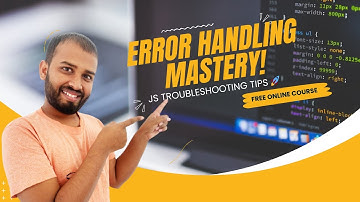 JavaScript Error Handling: Mastering the Art of Debugging!