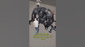 1 Gorilla vs 100 Men #GorillaVsMen #AnimalVsHuman #EpicBattle #WildVsCivilized #ReelBattle