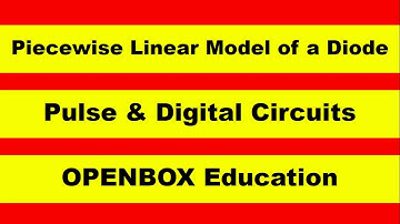 Piecewise Linear model of a Diode Analysis