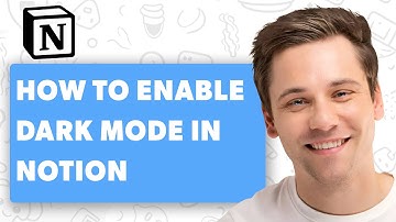 How To Turn On Dark Mode in Notion (2025 GUIDE)