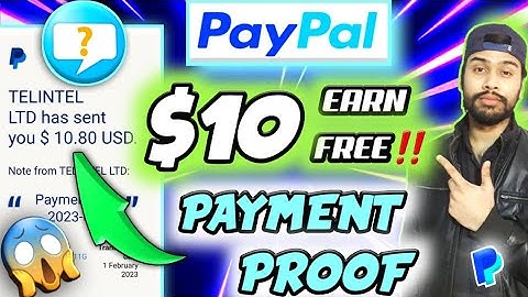 New PAYPAL Earning Apps 2023 | Best Self Earning App | ControlMYSMS App Payment Proof & REVIEW
