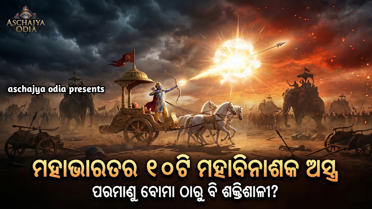 Mahabharata re Nuclear Bomb thila? 😱 | 10 Deadliest Astra Explained | Odia Documentary”