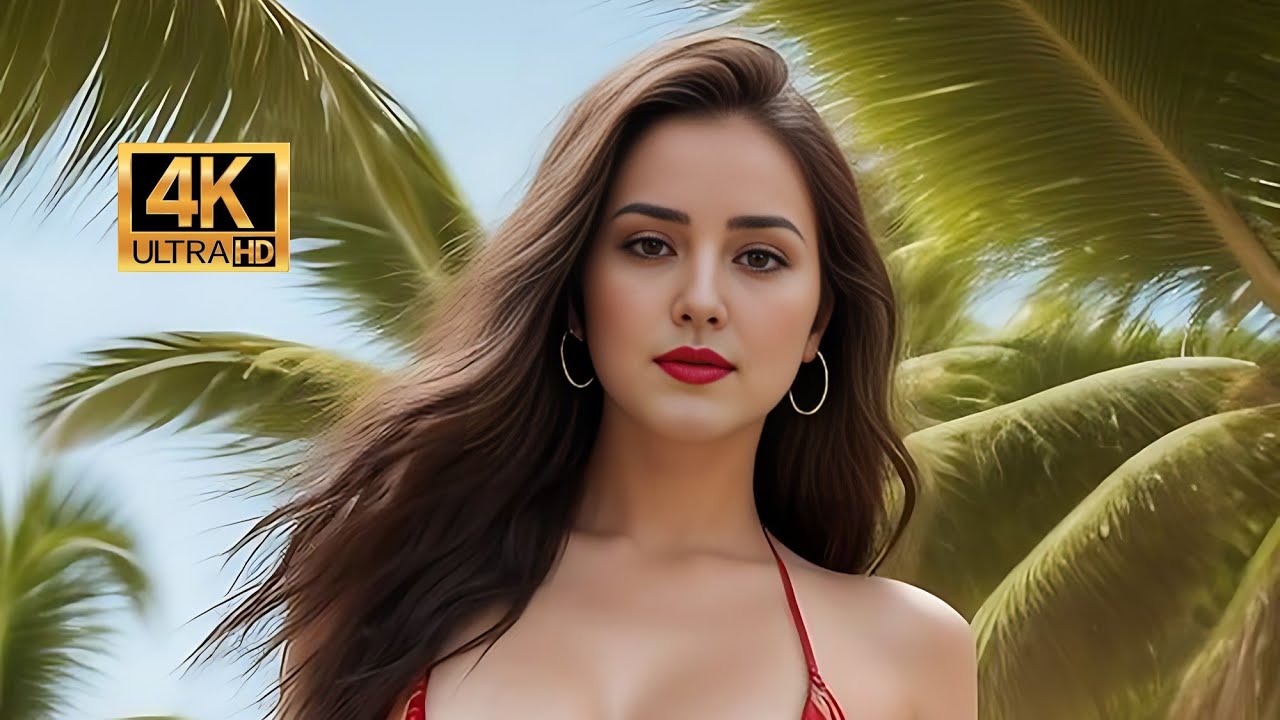 [4k] Ai Art Bella's Basketweave Chic: A Beachside Fashion Fantasy - AI Fashion