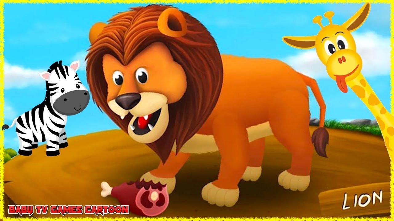 BABY TV LITTLE Babies Learn Feeding Wild Animals Kids Learn Sounds