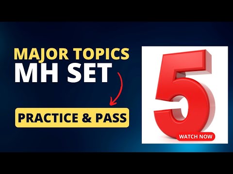 MH SET Practice & Pass | Major Topics | Team TES