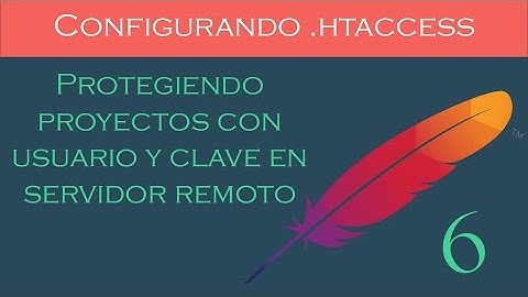 06 - 💻 HTACCESS - Protegiendo proyectos con usuario y clave en servidor remoto