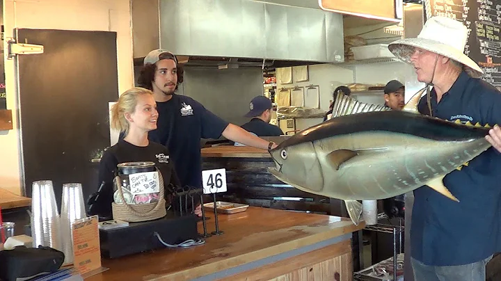 Captain Scott McDaniels visits Mitch's Seafood