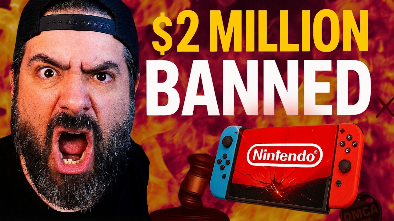 Nintendo Wins MASSIVE $2M Case Against Switch Piracy & Modding