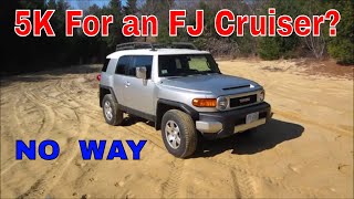 I Bought The Lowest Priced Toyota FJ Cruiser, Lets Look it Over and Fix it up.