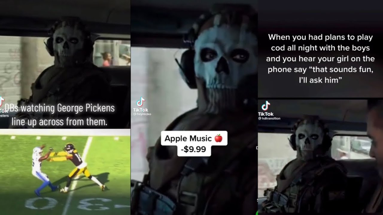 Call of Duty: Modern Warfare 2 Fan Art Recreates Ghost Meme