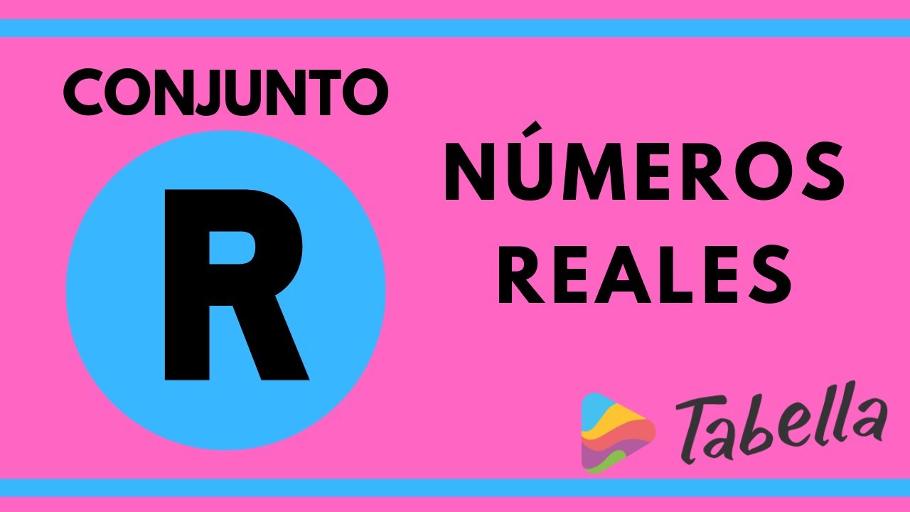 Conjunto R | Números reales - YouTube