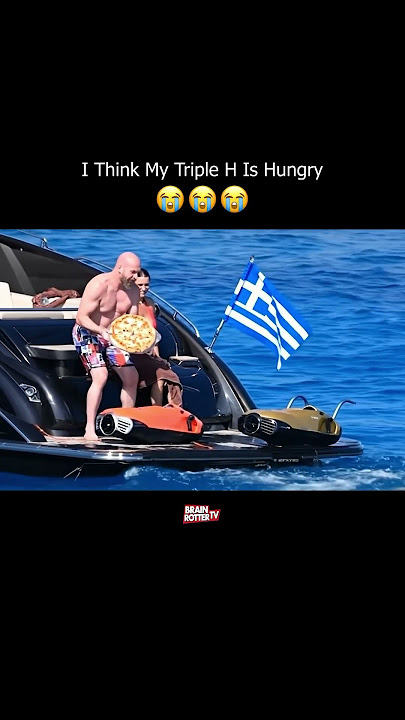 Triple H and Stephanie McMahon enjoying their vacation #wwe #tripleh #stephaniemcmahon #funny #meme