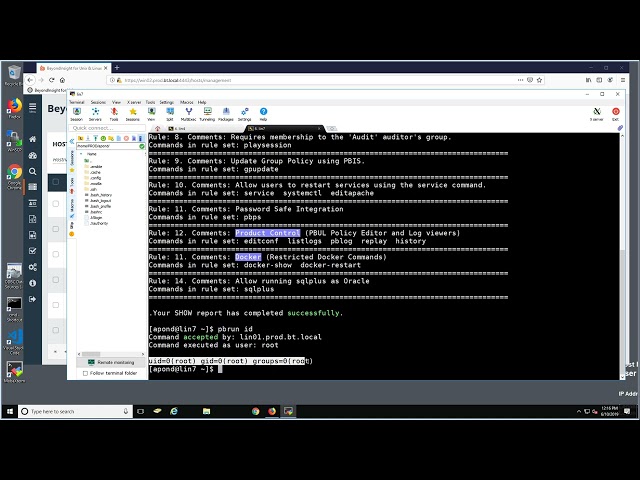 BeyondTrust Endpoint Privilege Management for Unix - demo