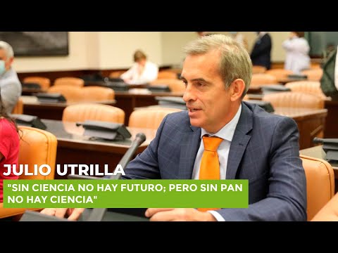 Julio Utrilla (VOX): "Sin ciencia no hay futuro; pero sin pan no hay ciencia"