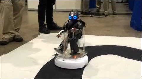 ICRA 2012 DARwIn-OP Challenge- Robot Driver