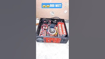 800 Watt amplifier board full Sound testing #abhidjreparing #electronic #howtomakepowerbankathome