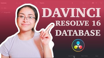 Save DaVinci Resolve 16 projects to your external hard drive