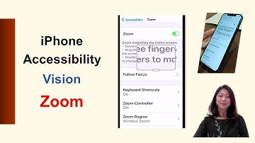 iPhone Accessibility: Zoom - screen magnifier