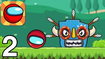 Bounce Ball 6: Red Bounce Ball Hero Gameplay Walkthrough part 2 (iOS,Android)