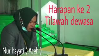 Harapan 2 | Nurul Hayati | Tilawah Qori'atus Sab'ah | MTQN 2020 SUMBAR