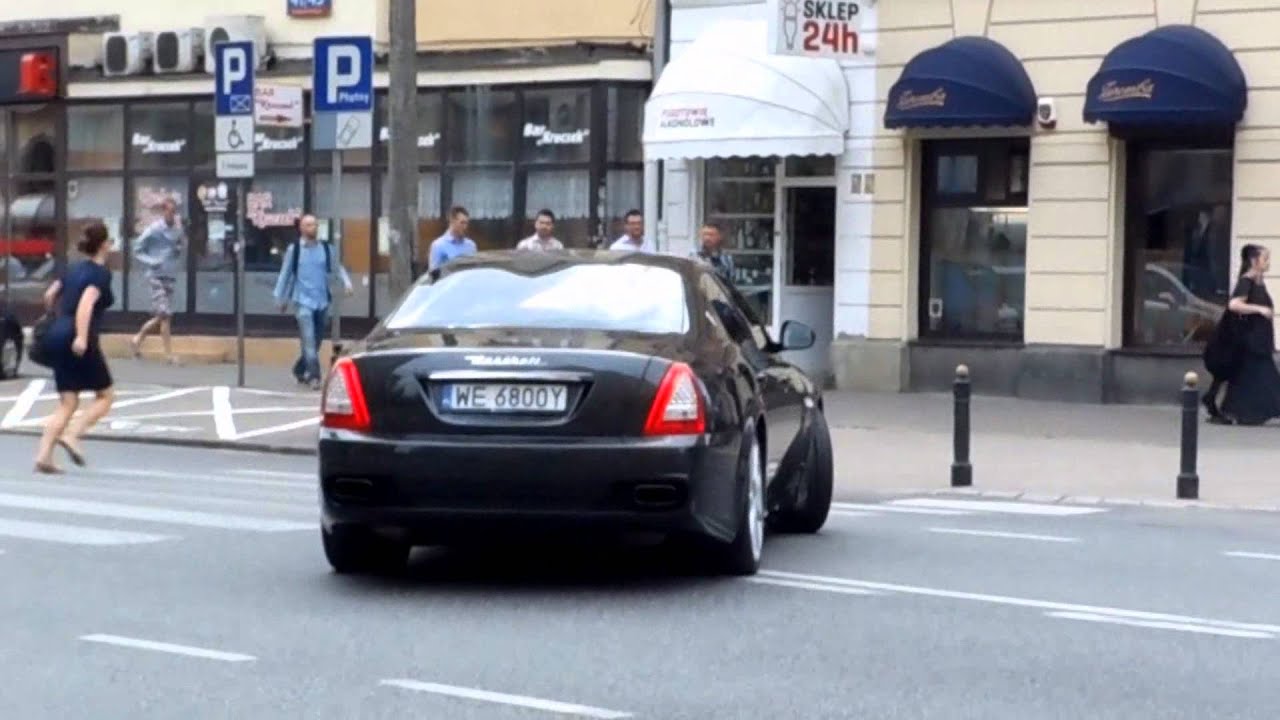 Maserati Quattroporte Sound