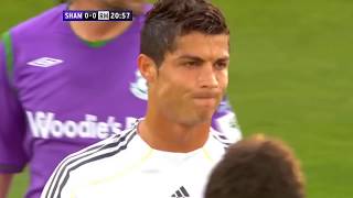 Первый матч Криштиану Роналду за Реал Мадрид   The first match Cristiano Ronaldo