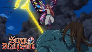 Meliodas VS Gloxinia & Drole FULL FIGHT SCENE | Seven Deadly Sins | Nanatsu no Taizai