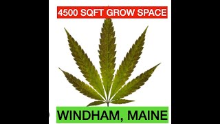 Windham, Maine grow space for rent! 4475 sqft for only $3800 / Month
