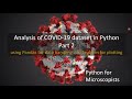 108 - Analysis of COVID-19 data using Python - Part 2