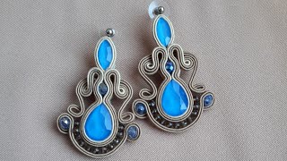 TUTORIAL - Soutache Earrings - earring making process + 40 Free Listings on Etsy