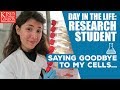 Day in the Life of a Cancer Research Master&#39;s Student | King&#39;s College London | Atousa Vlogs