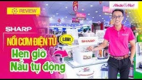 NỒI CƠM ĐIỆN TỬ SHARP 1 8L KS COM180EV GY 186EV