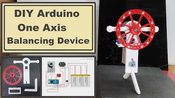 DIY Aduino One Axis Self Balancing Device