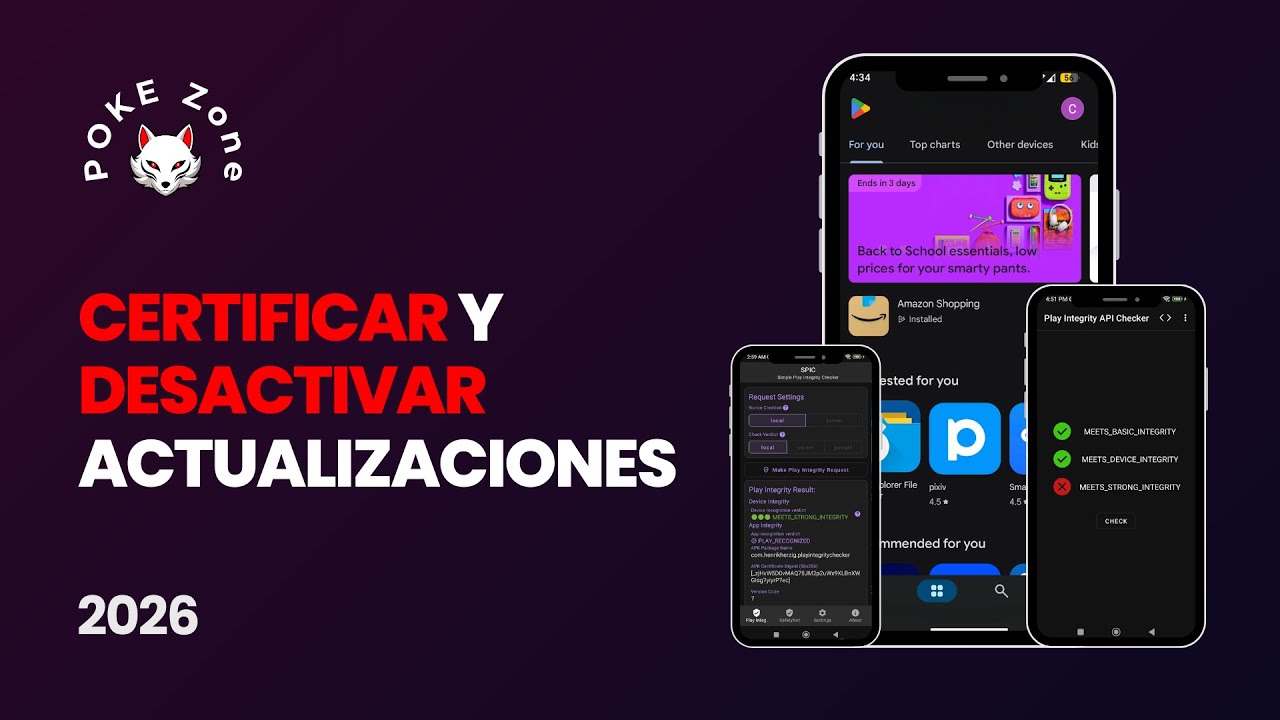 Certificar la Play Store y Desactivar las Actualizaciones Automáticas🚫 ...