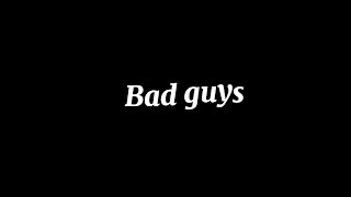 🌈Эдит &quot;BAD guys&quot;🌈