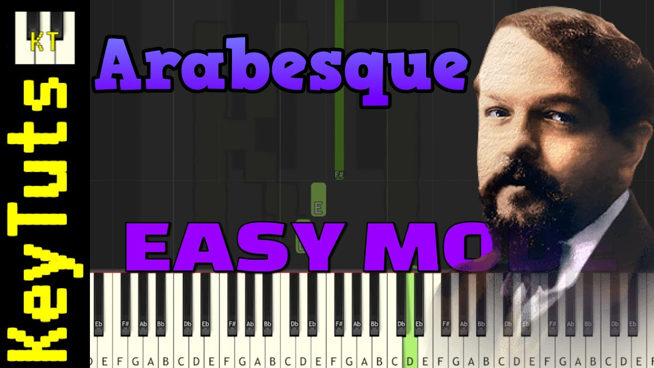 Arabesque 1 in E Major [Debussy] - Easy Mode [Piano Tutorial ...