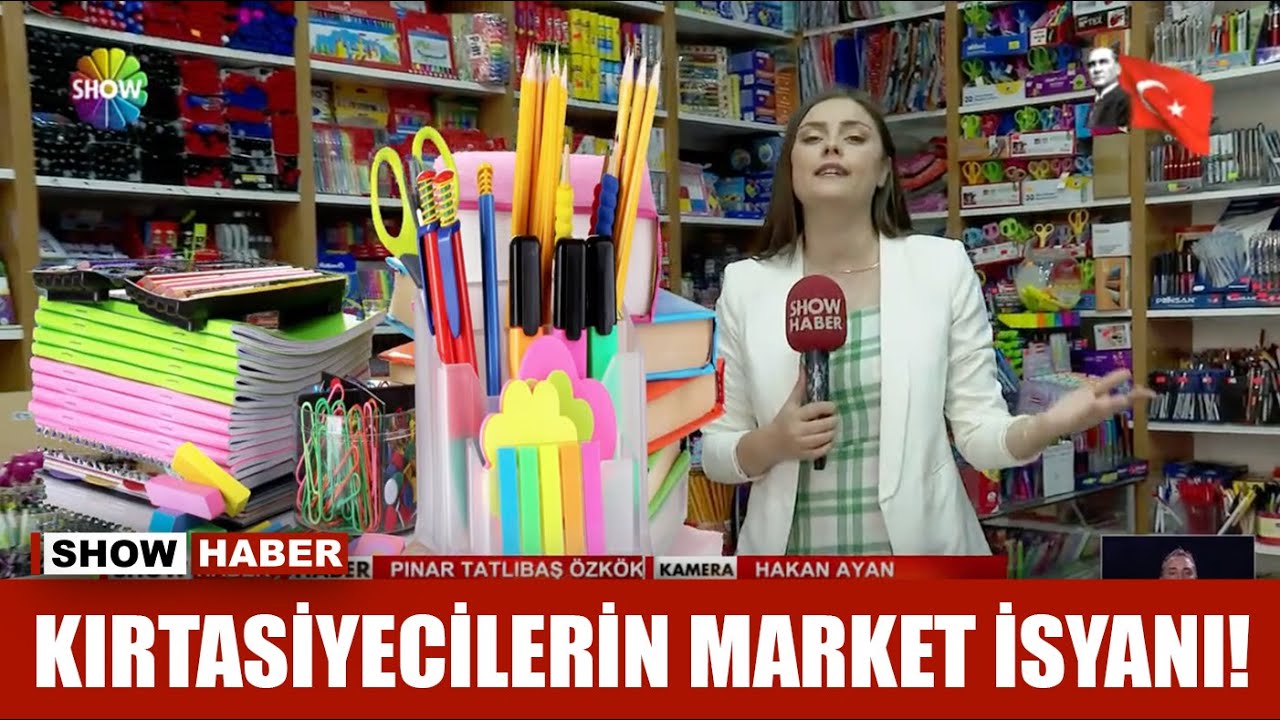 Kırtasiyecilerin market isyanı!